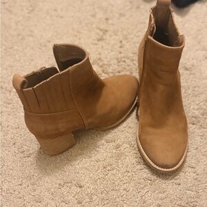 Blondo Brown Ankle Booties